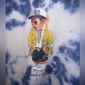 Polo Ralph Lauren Tie Dyed Bear Hoodie